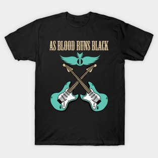 AS BLOOD RUNS BLACK BAND T-Shirt